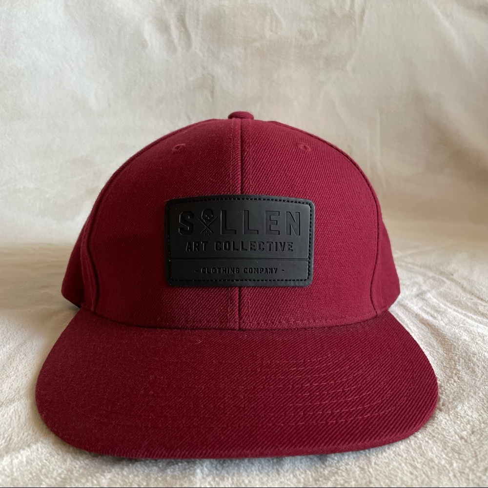 Sullan Art Collective Maroon Snapback Hat